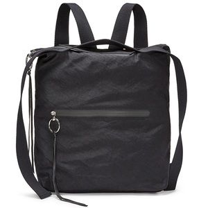 Rebecca Minkoff Black Nylon Tote Backpack 🎒